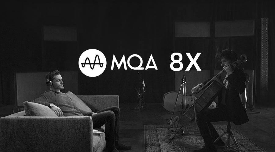 MQA audio at 8x