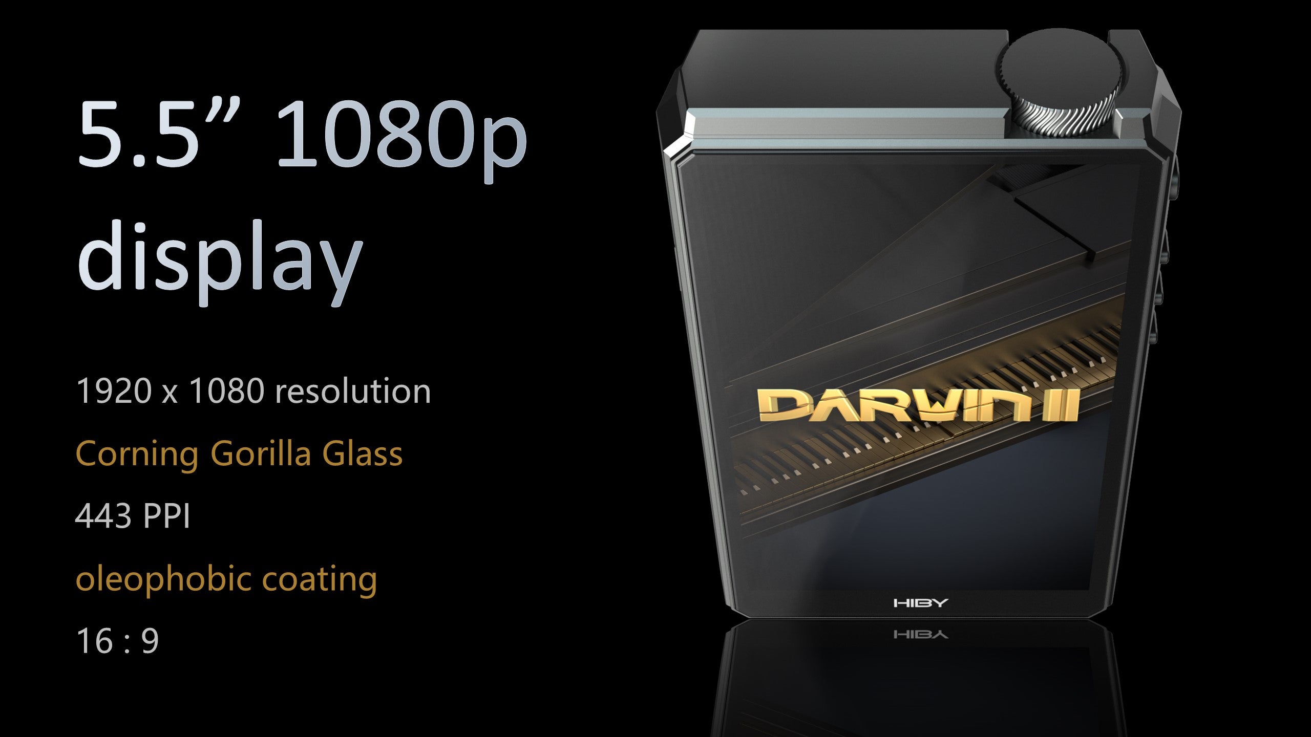 1080p 5.5” display