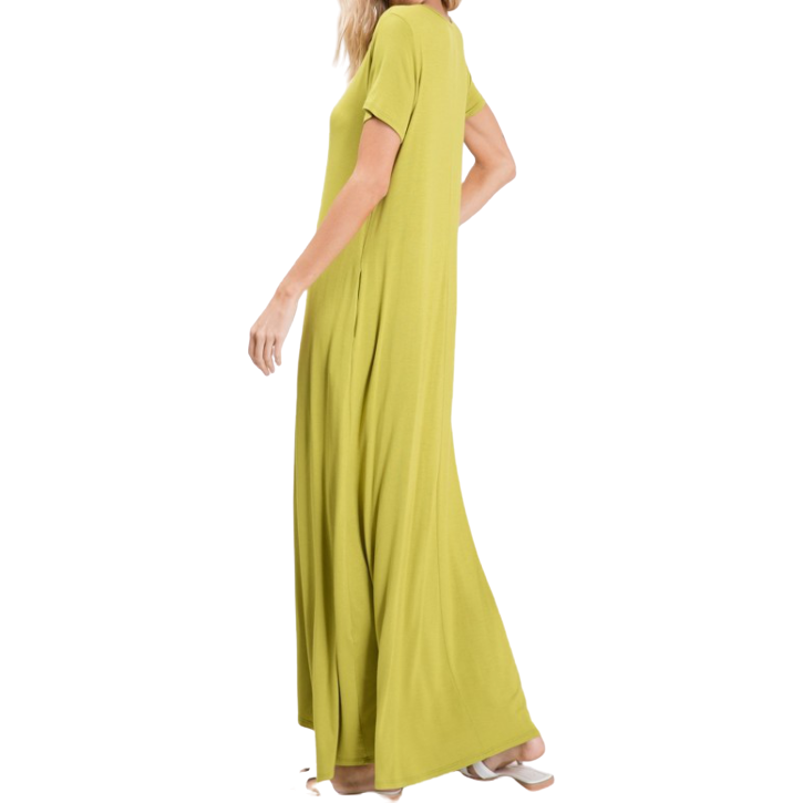 Farrah Maxi Dress (Kiwi)