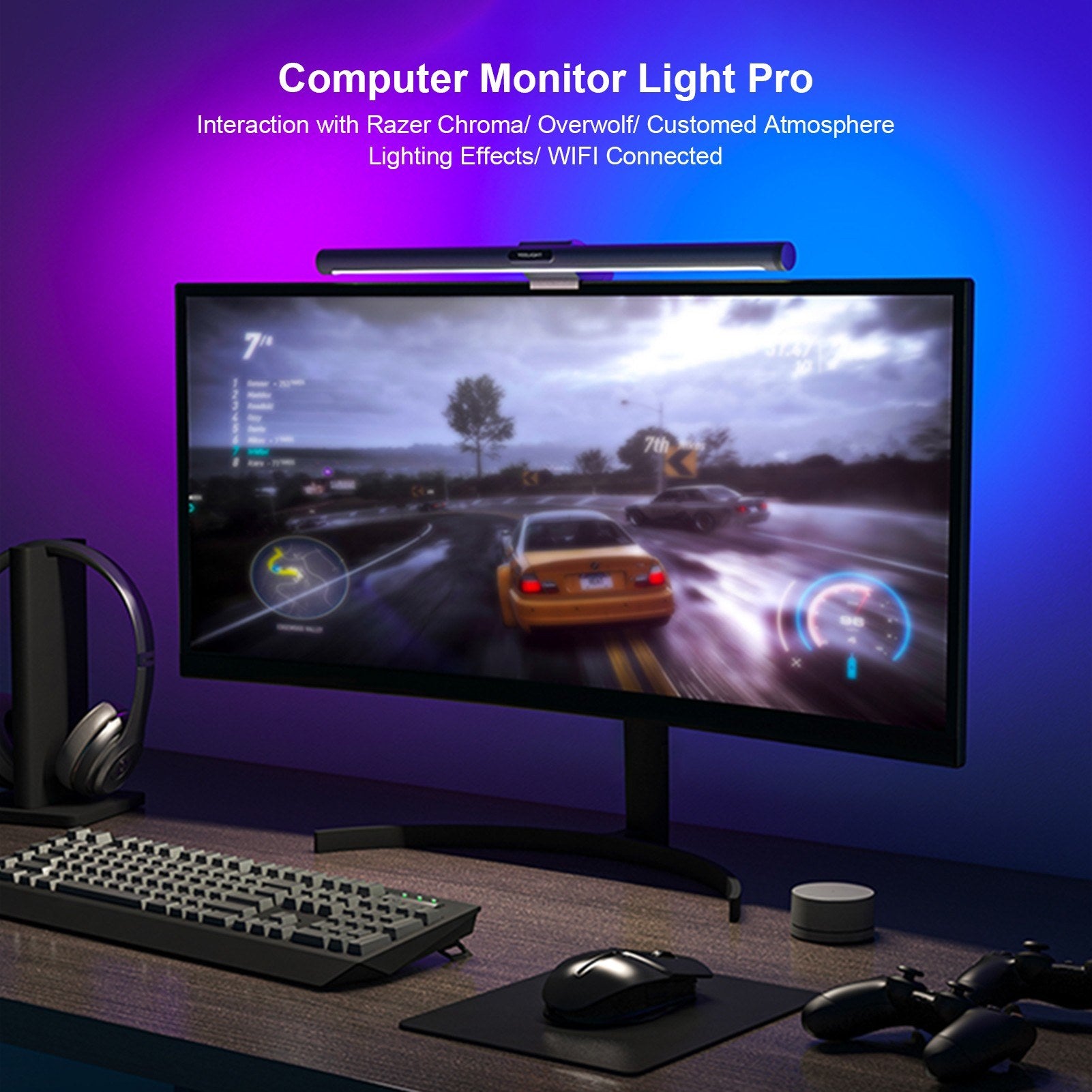 YEELIGHT Screen light Bar Pro Eyes Protection Reading Dimmable PC Computer USB Lamp Display Hanging Light mi Home APP Control