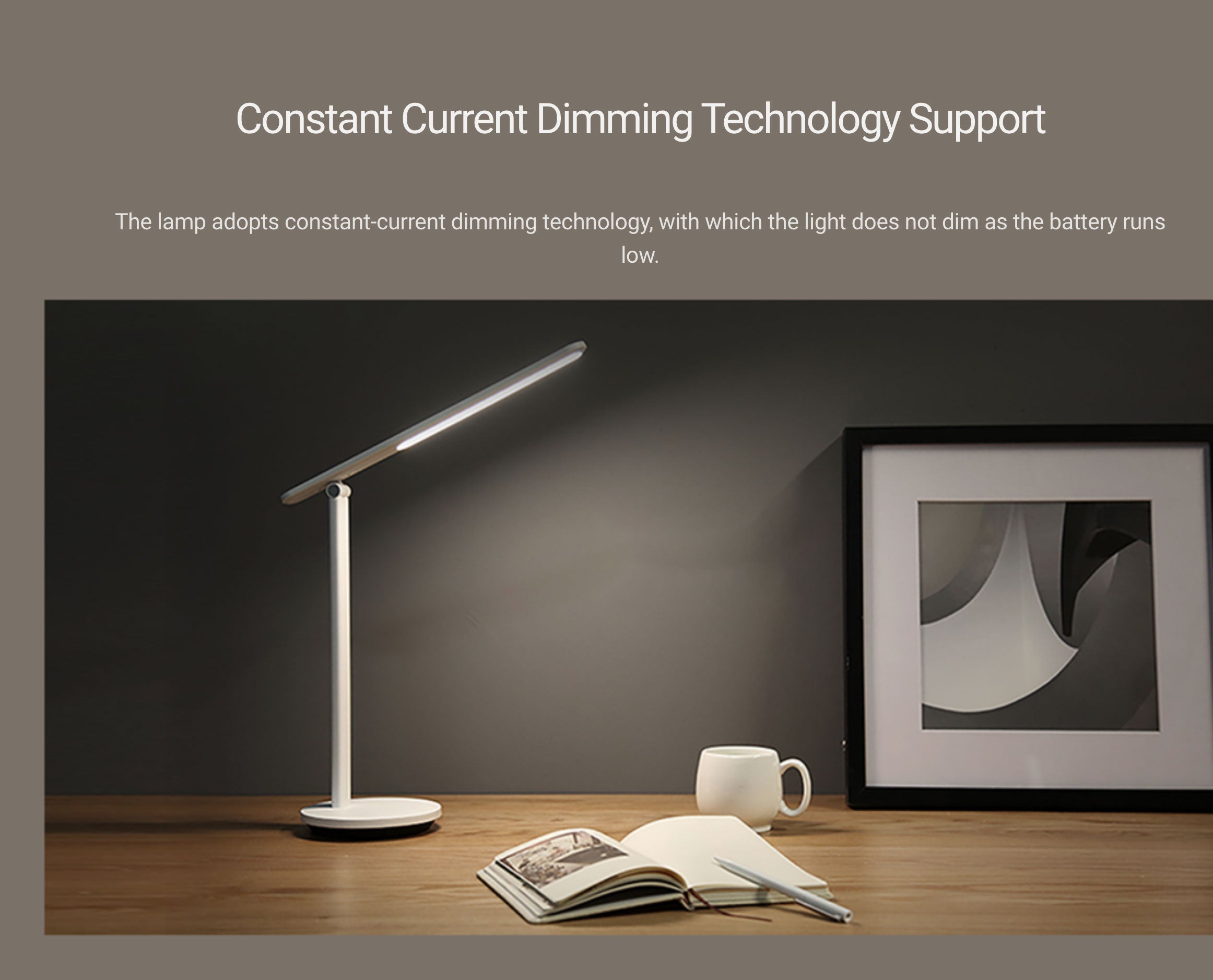 Yeelight Xiaomi Folding Table Lamp Touch Control  Desk Light Eye protection light