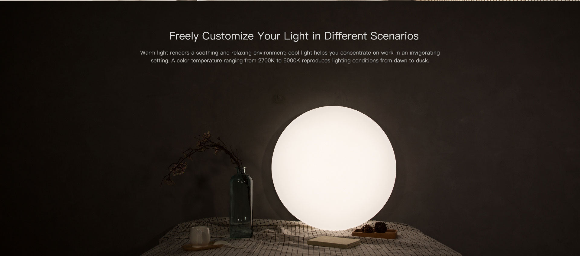 Yeelight Ceiling Light Smart Control APP WiFi Bluetooth LED Room Light 480 Galaxy