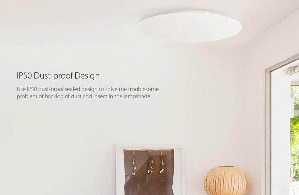Yeelight Ceiling Light Smart APP WiFi Bluetooth LED Remote Control Alexa 450 White
