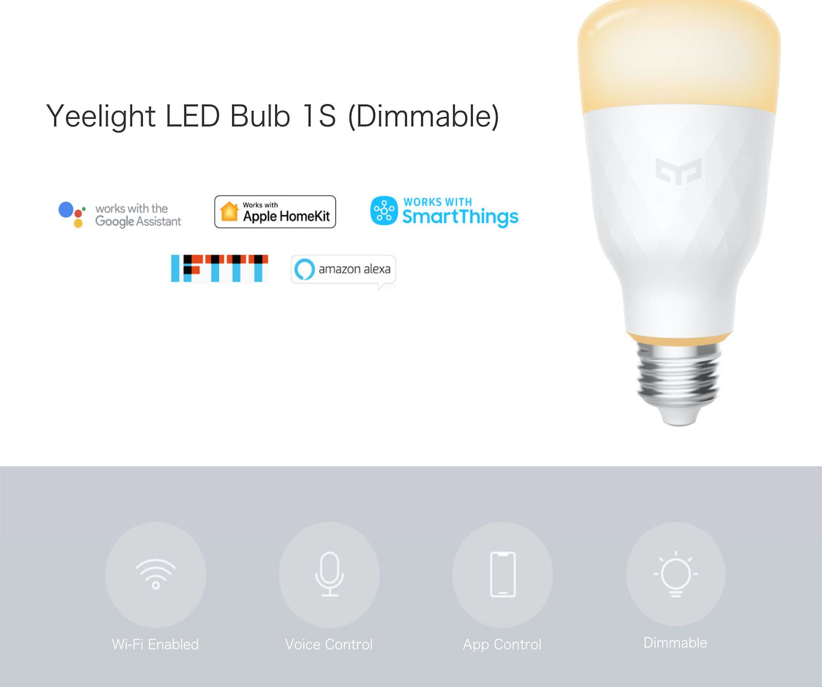 dimmable smart led bulb
