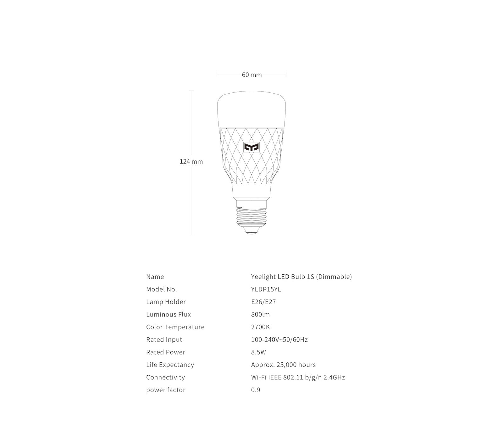 dimmable smart led bulb