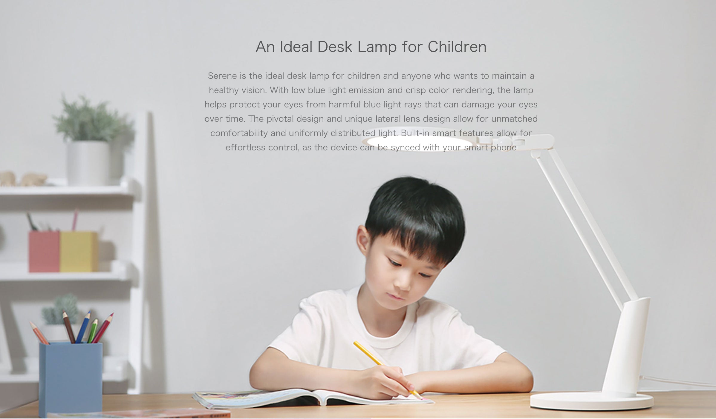 Yeelight Smart Eye Care Adjustable Desk Light Touch Control Table Lamp