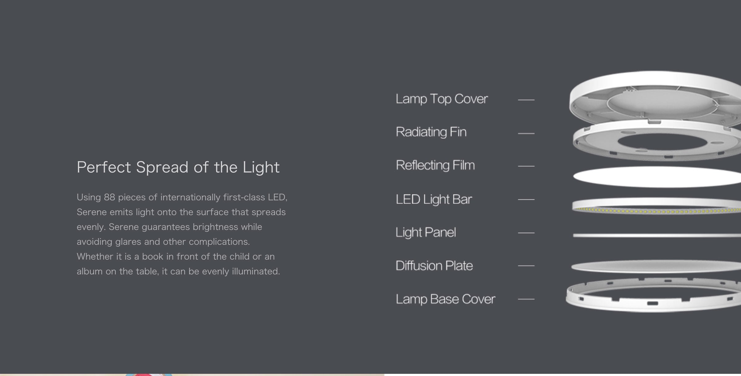 Yeelight Smart Eye Care Adjustable Desk Light Touch Control Table Lamp