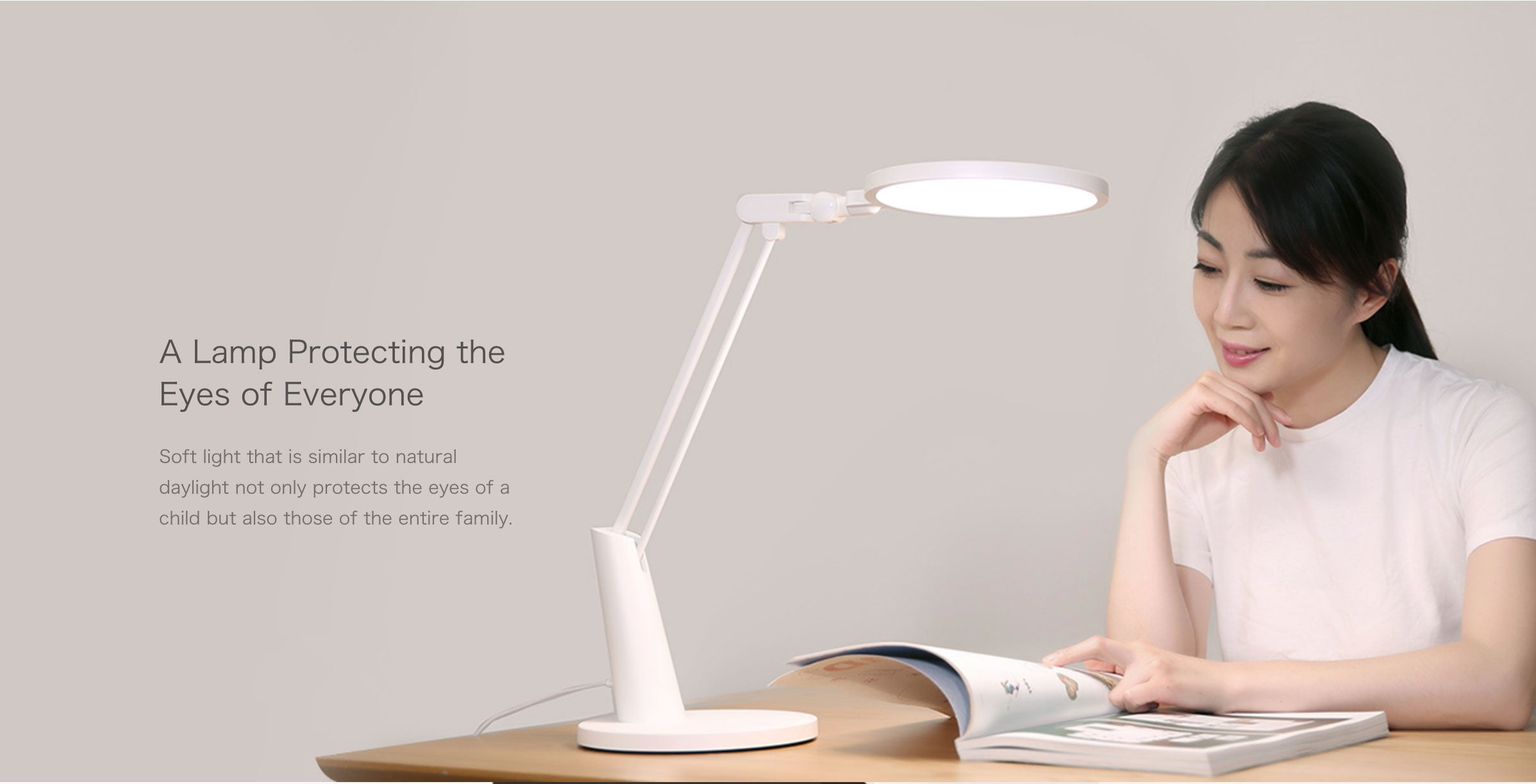 Yeelight Smart Eye Care Adjustable Desk Light Touch Control Table Lamp