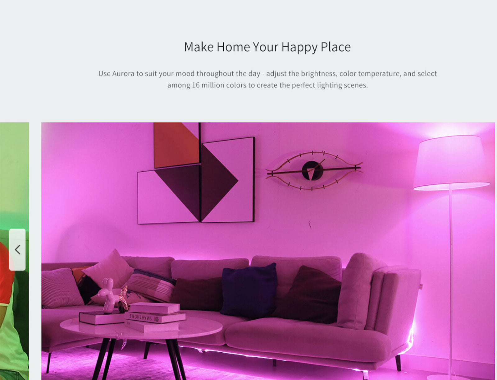 Yeelight Smart Remote Control Extendable Light Strip RGB Color Change Flexible Dimmable Bedroom Cabinet Tape Lightstrip Homekit Alexa Assistant
