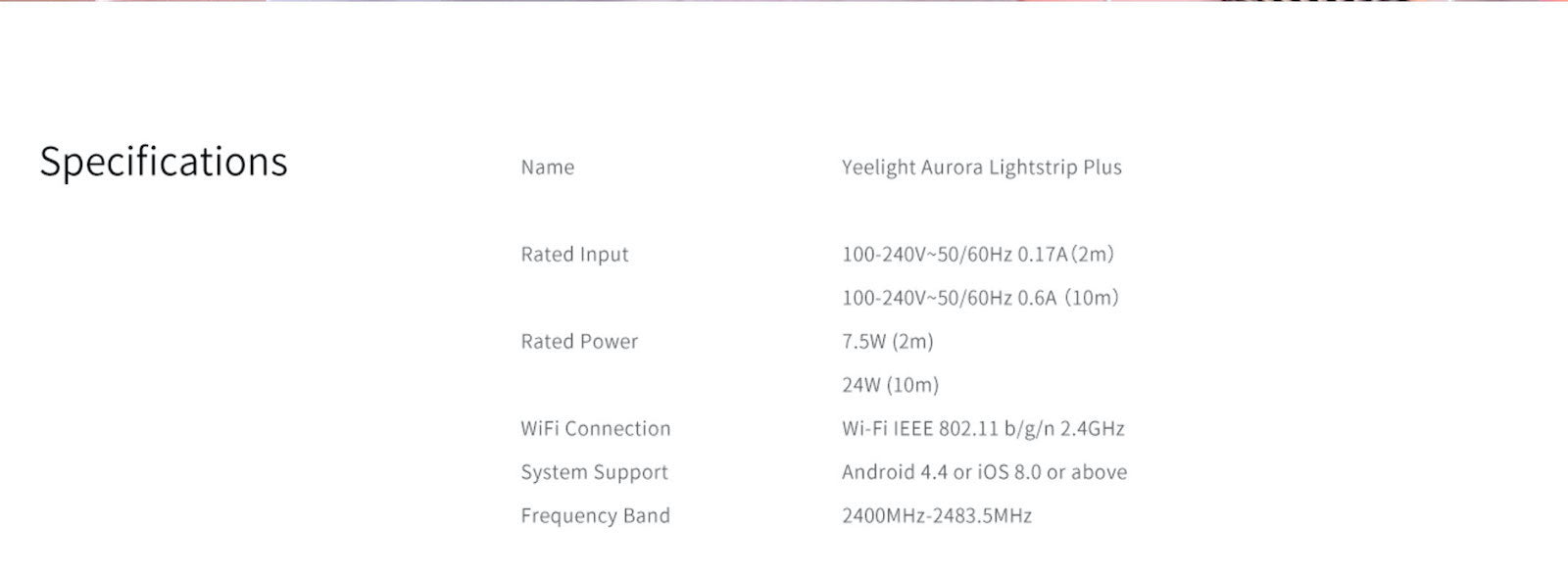 Yeelight Smart Remote Control Extendable Light Strip RGB Color Change Flexible Dimmable Bedroom Cabinet Tape Lightstrip Homekit Alexa Assistant
