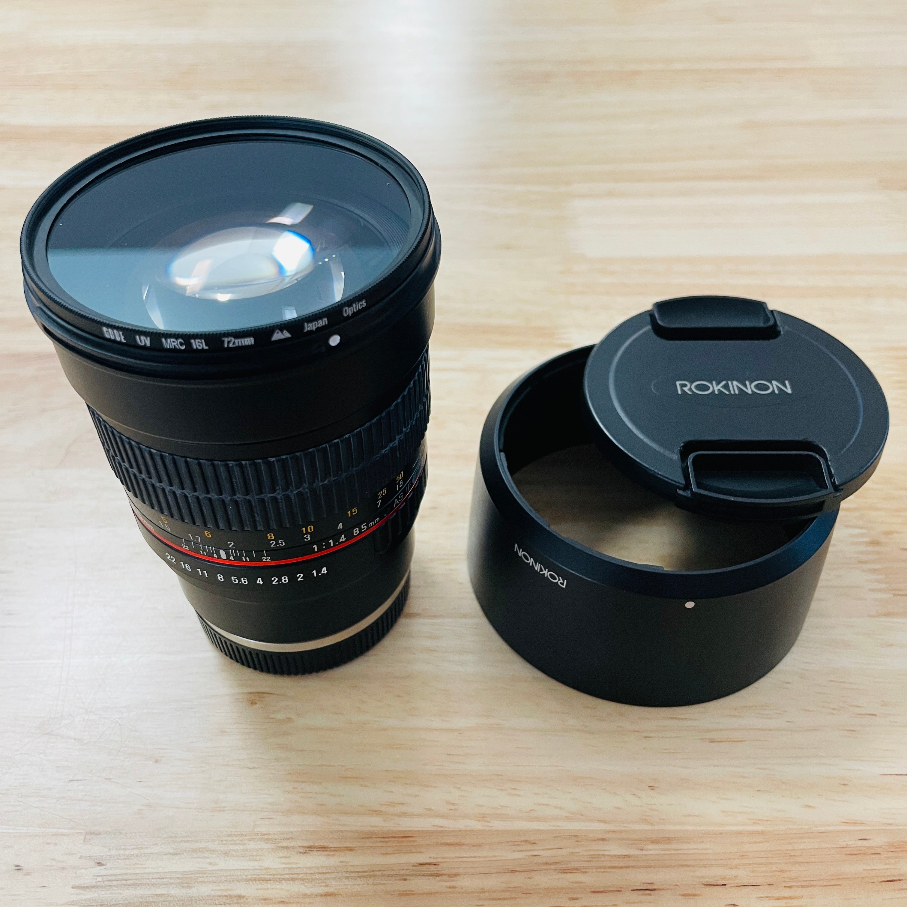 ROKINON 85mm F1.4 Manual Focus Lens Sony E Mount