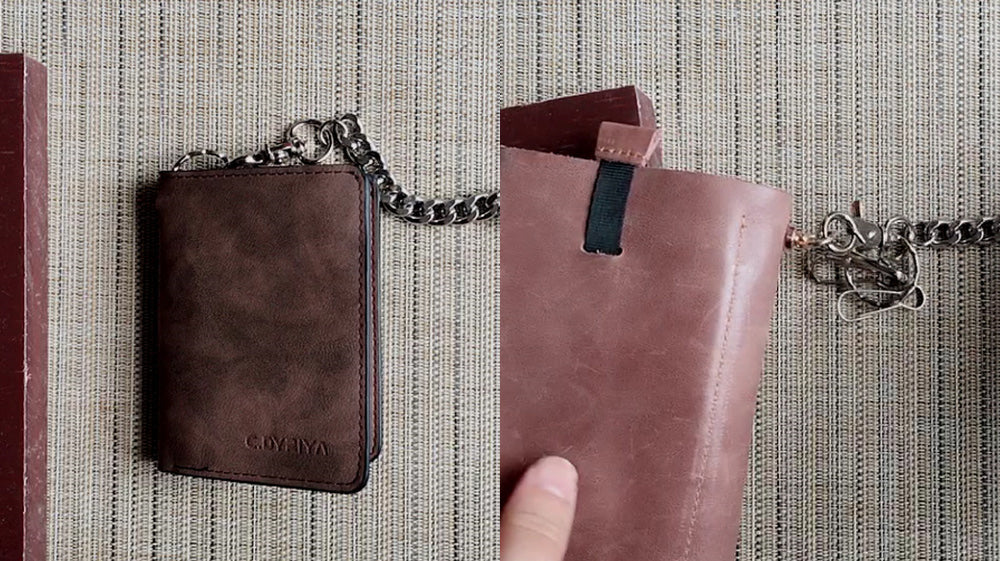 DIY Kit Chain+Insert Change Your Tri fold Long Wallet To A Crossbody Purse