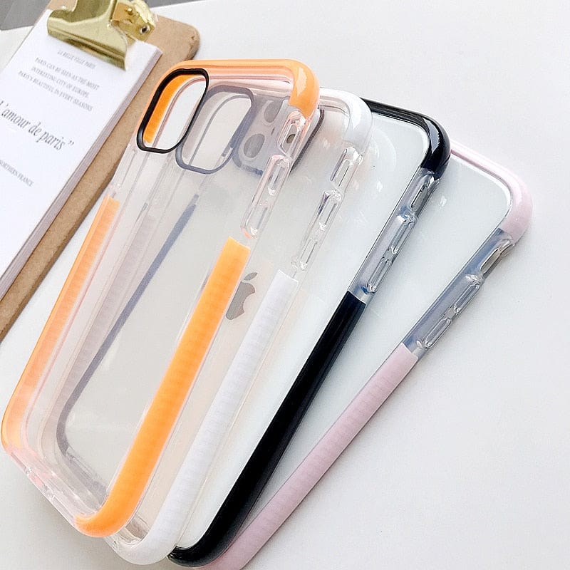 Shockproof Transparent iPhone Case