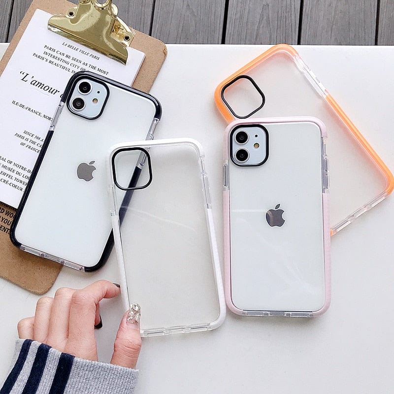 Shockproof Transparent iPhone Case