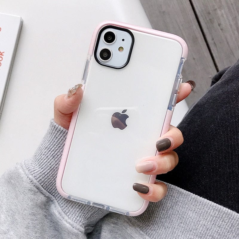 Shockproof Transparent iPhone Case