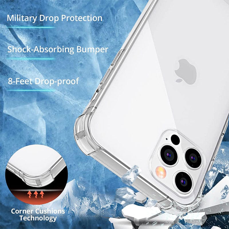 iPhone Shockproof Clear Case