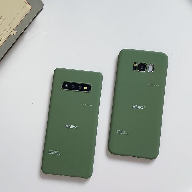 Green Matte Hard Samsung Case
