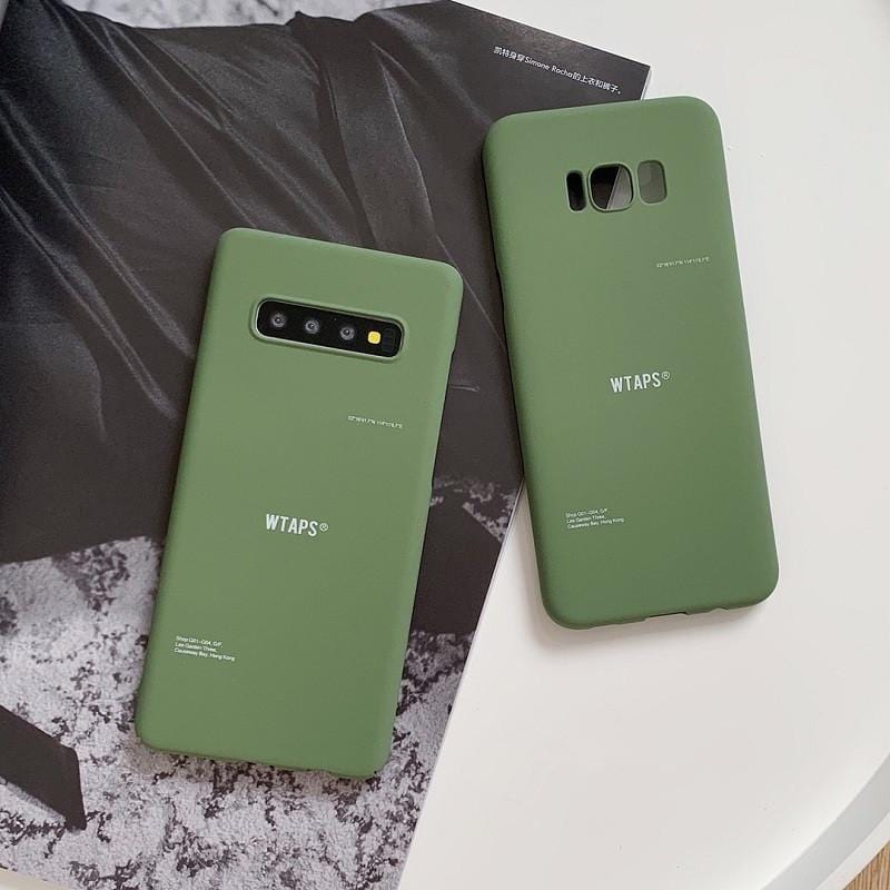 Green Matte Hard Samsung Case