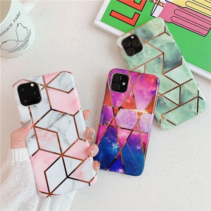 Plating Marble iPhone Case