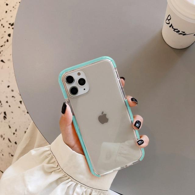 Shockproof Candy Color iPhone Case