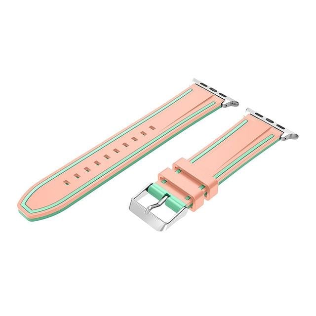 Sport Double Color Apple Watch Bands