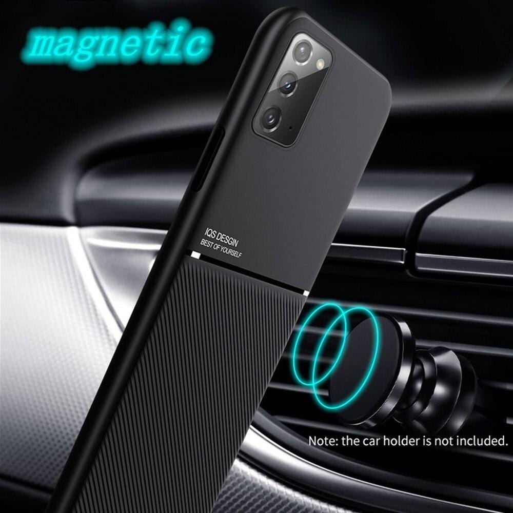 Leather Magnetic Shockproof Samsung Case