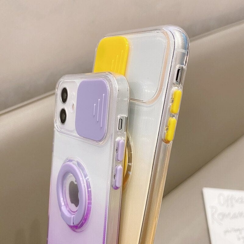 Gradient Camera Protection iPhone Case