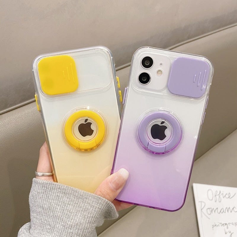 Gradient Camera Protection iPhone Case