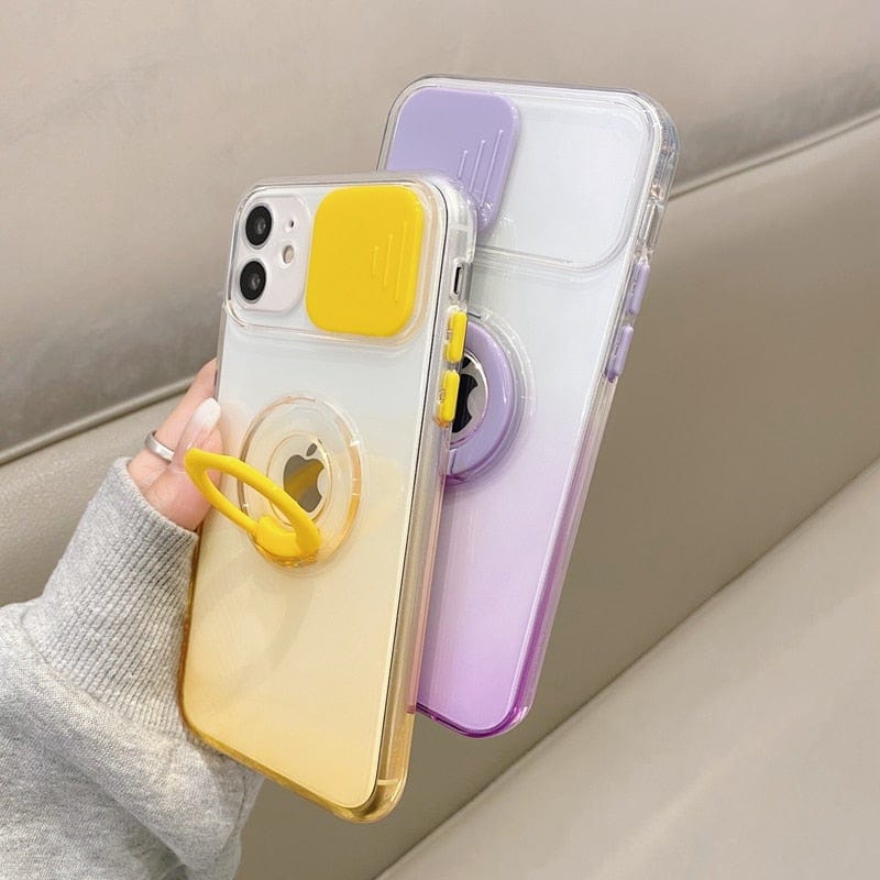 Gradient Camera Protection iPhone Case