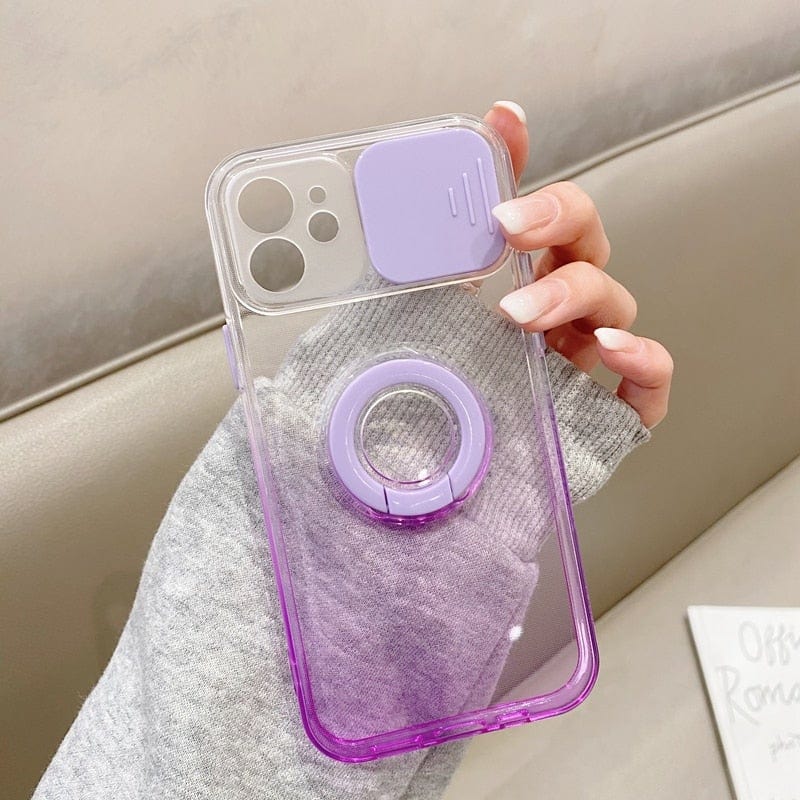 Gradient Camera Protection iPhone Case