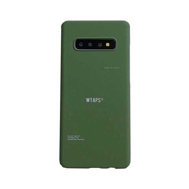 Green Matte Hard Samsung Case