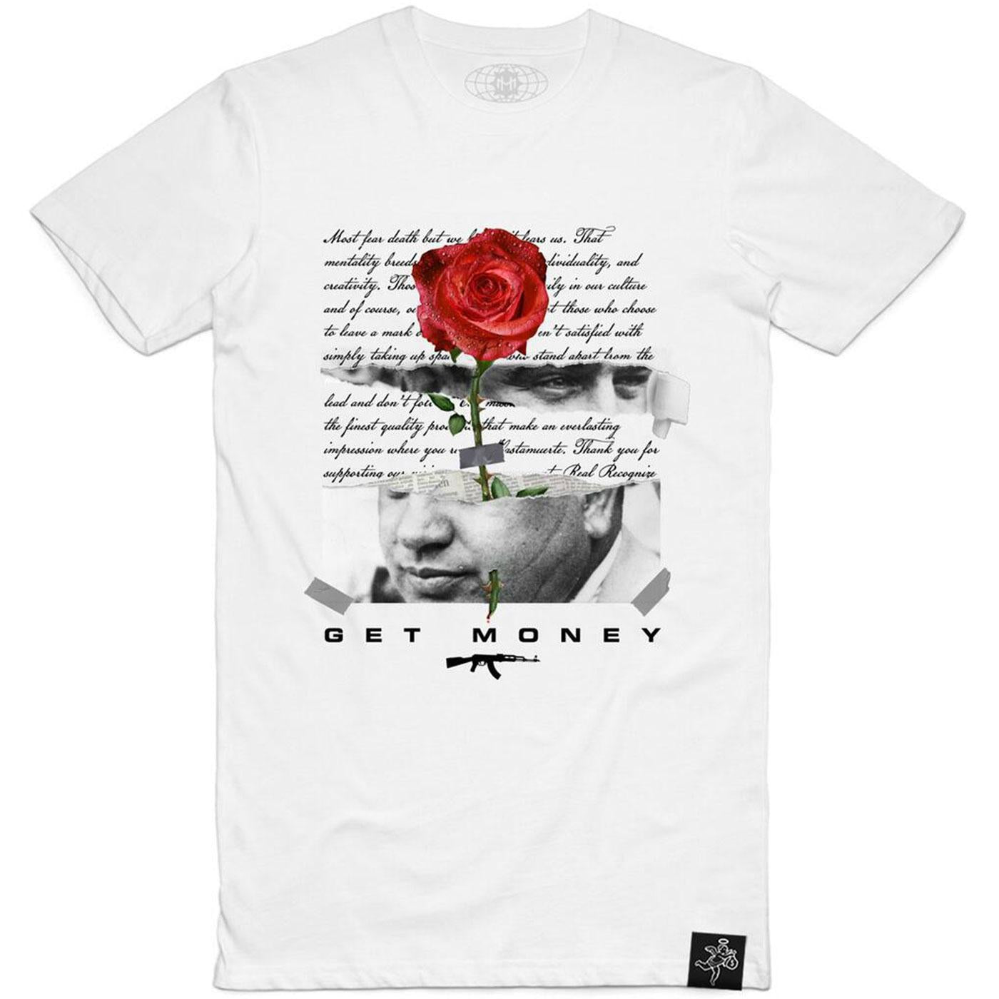 Rose Through Capone Tee (White)