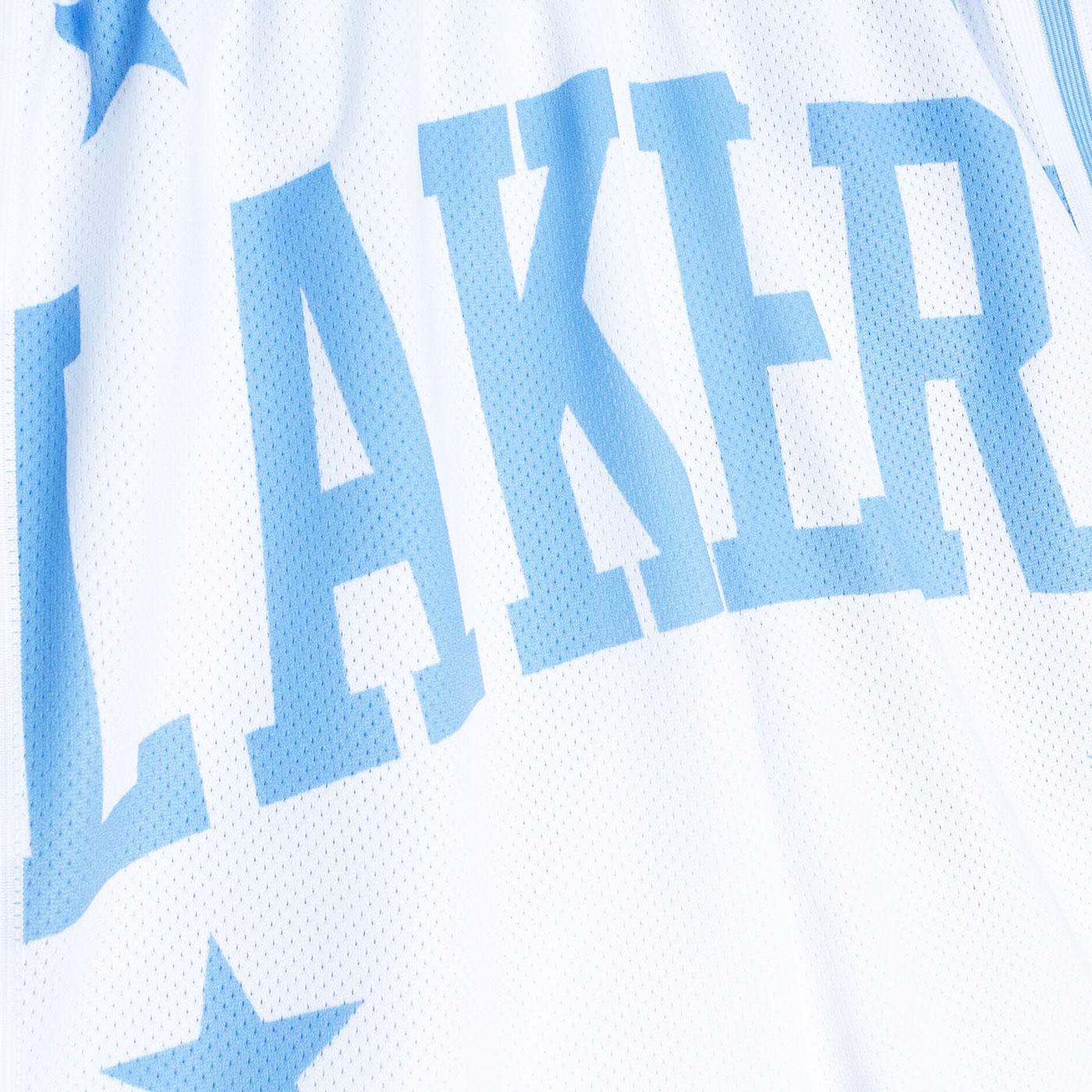 Big Face Shorts Los Angeles Lakers Printed