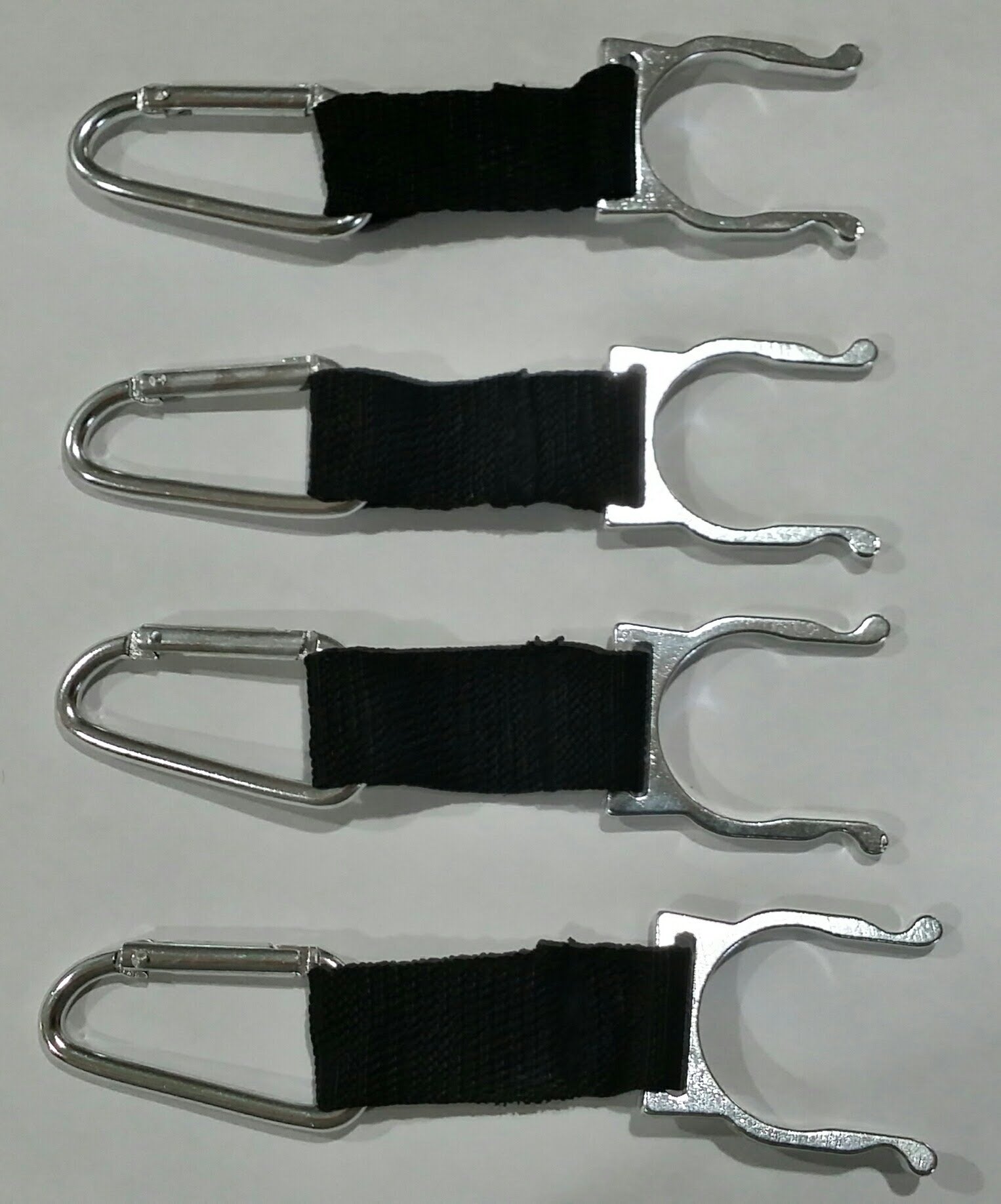 Carabiner Clip Hook Water Bottle Holders D-ring - Buckle Walk Hike Camping 4pcs