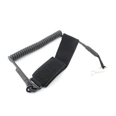 Molle Tactical Sling Elastic Lanyard Secure Spring Retention Rope