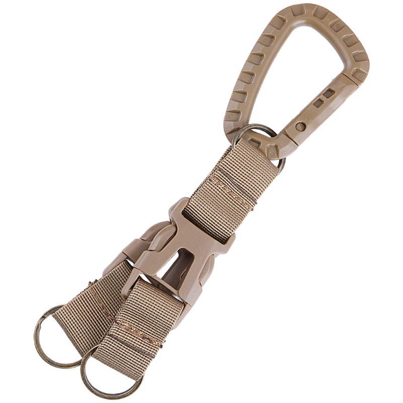 Carabiner Tactical Backpack Belt Buckle Webbing Hook Buckle Hanging System Molle