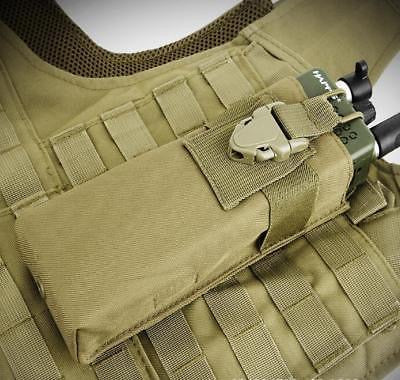 Molle Radio Walkie Talkie or Water Pouch Bag