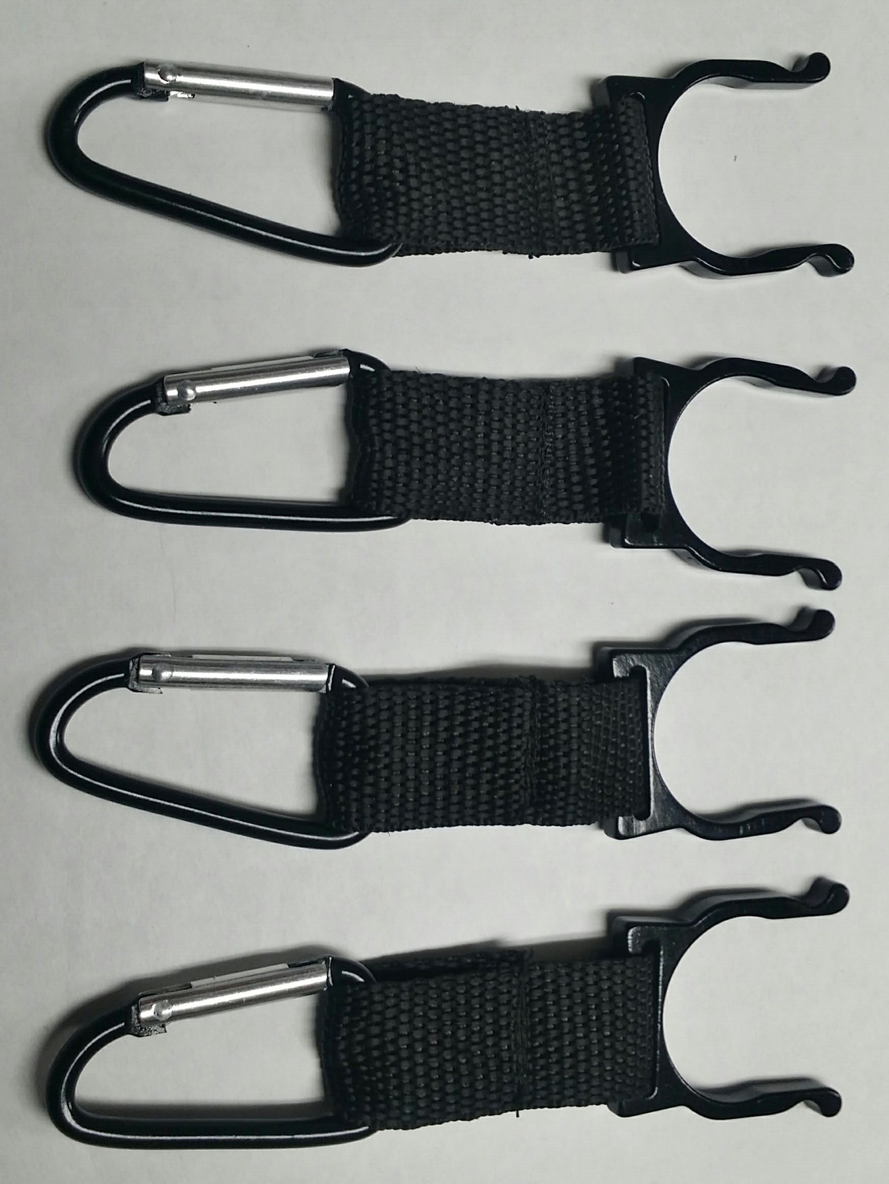 Carabiner Clip Hook Water Bottle Holders D-ring - Buckle Walk Hike Camping 4pcs