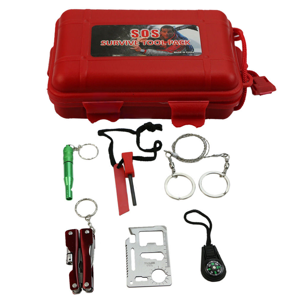 Emergency Tools Box Kit Set