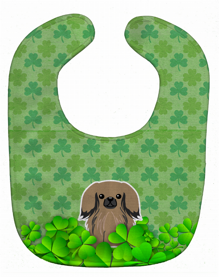 Dog Breed Shamrocks Baby Bib