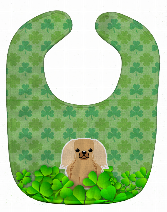 Dog Breed Shamrocks Baby Bib