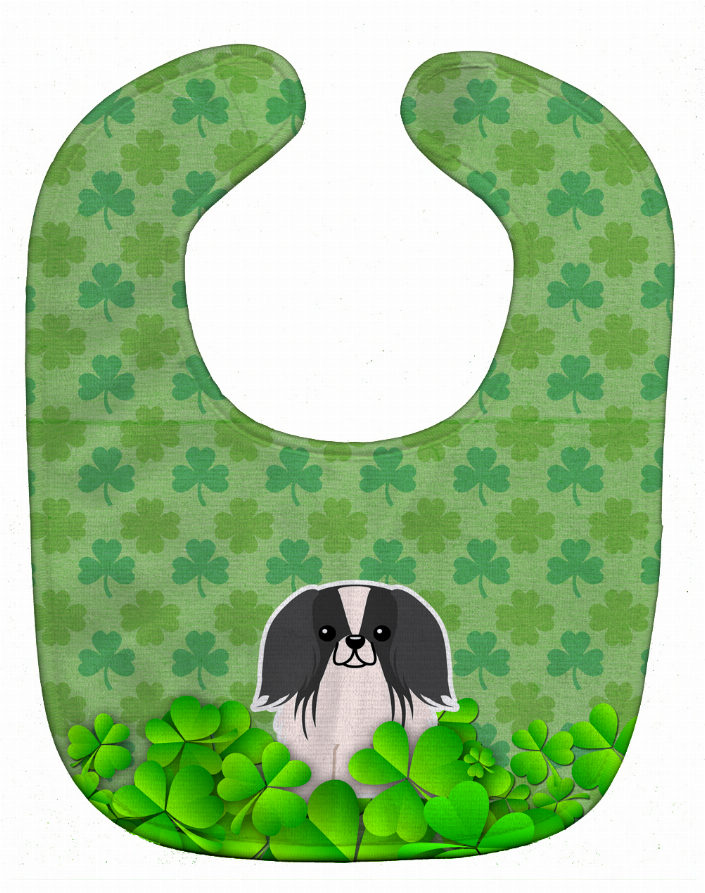 Dog Breed Shamrocks Baby Bib