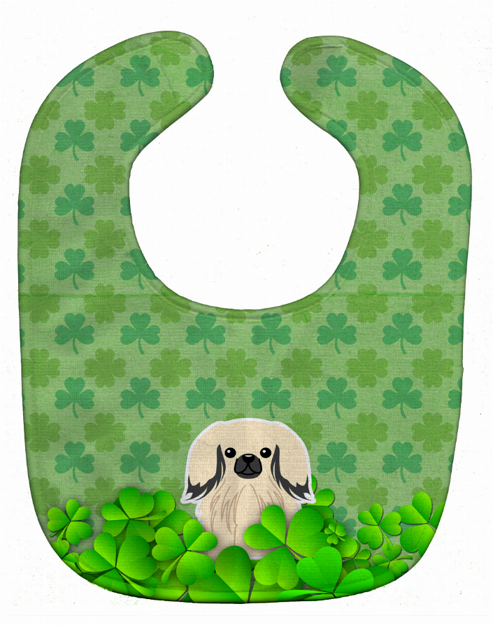 Dog Breed Shamrocks Baby Bib