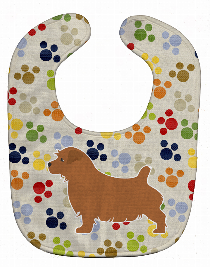 Dog Breed Shamrocks Baby Bib