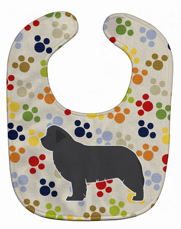 Dog Breed Shamrocks Baby Bib