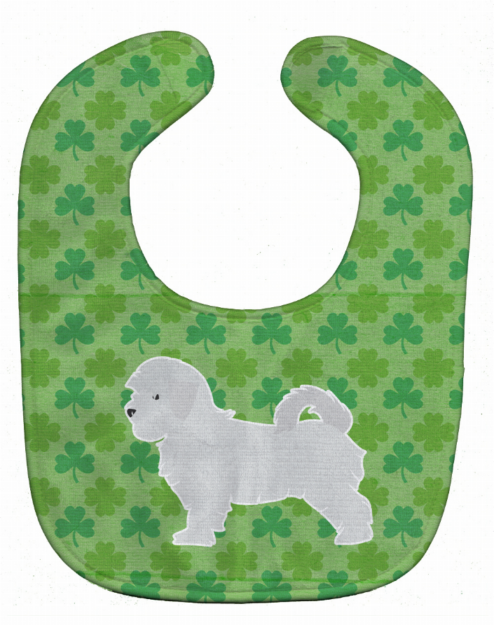 Dog Breed Shamrocks Baby Bib