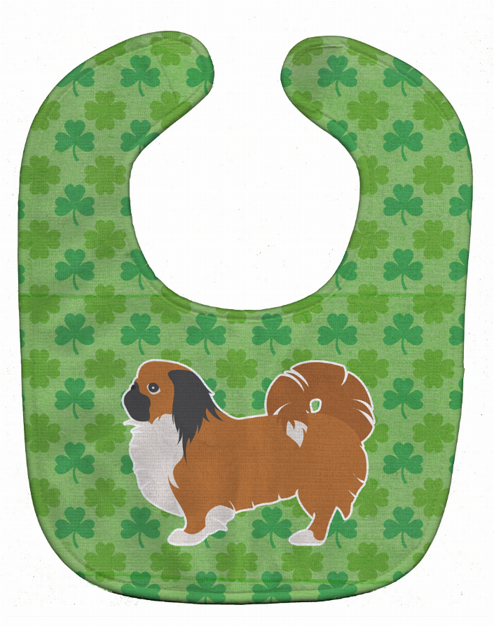 Dog Breed Shamrocks Baby Bib