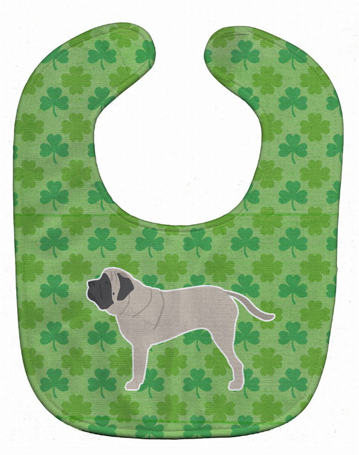 Dog Breed Shamrocks Baby Bib