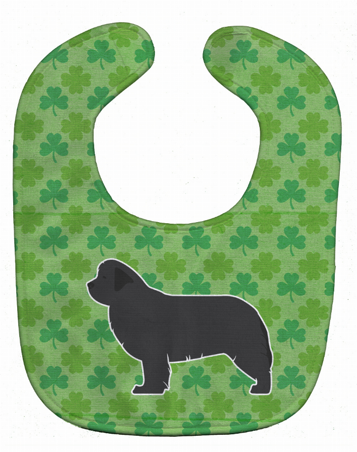 Dog Breed Shamrocks Baby Bib