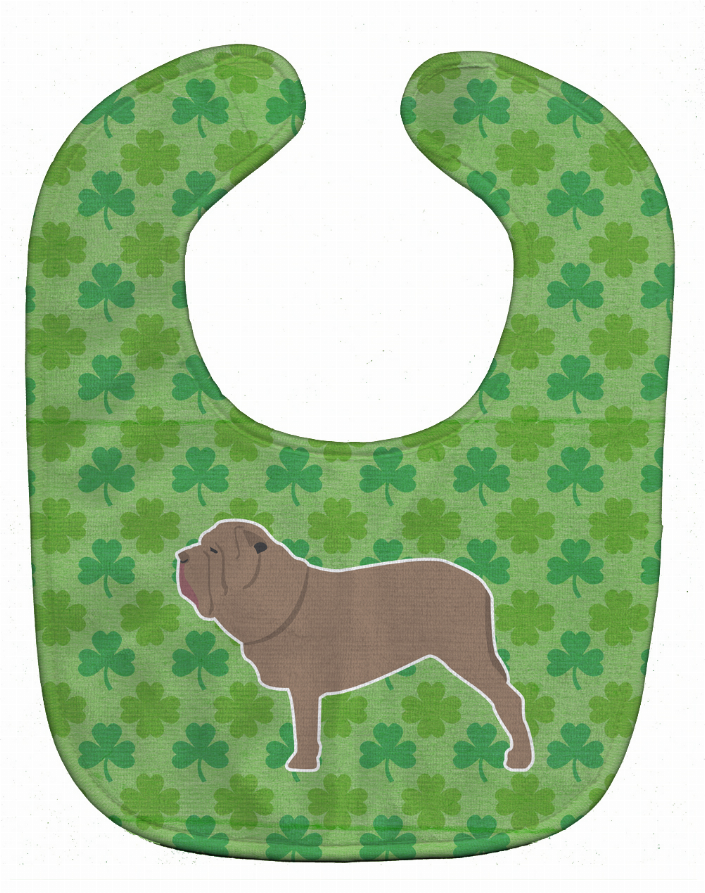 Dog Breed Shamrocks Baby Bib